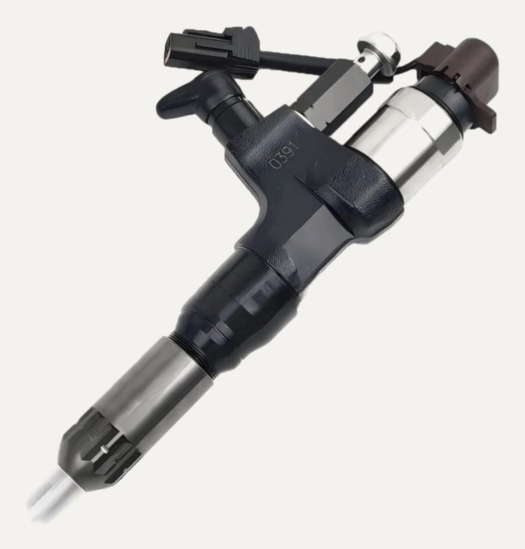 095000-6583 common rail fuel injector (OEM 23670-E0320) — view 4